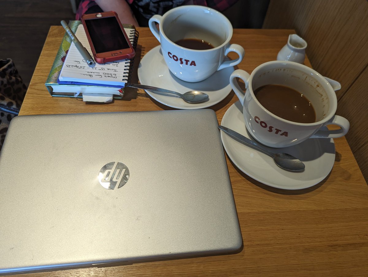 MaggiesPeru's tweet photo. So we've been a little quiet recently but with #Peru 2023 in just over 300 days, it's time to get on with the training and #fundraising. So with the help of @CostaCoffee, Debbie and Caroline have done a spot of planning - watch this space! #MaggiesRockPeru2023 #SaturdayMorning https://t.co/0iwTxUGiAR