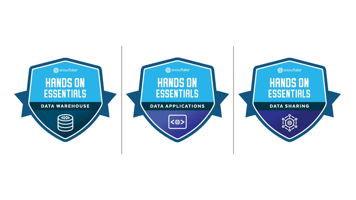 I have just completed all <a href="/SnowflakeDB/">SnowflakeDB</a>  workshops ! 🙌
Even if I don't use <a href="/SnowflakeDB/">SnowflakeDB</a> and <a href="/streamlit/">Streamlit</a> in my everyday work, it was a fun journey learning the basics of great #data warehousing solution, as well as a powerful way to build data apps ✅