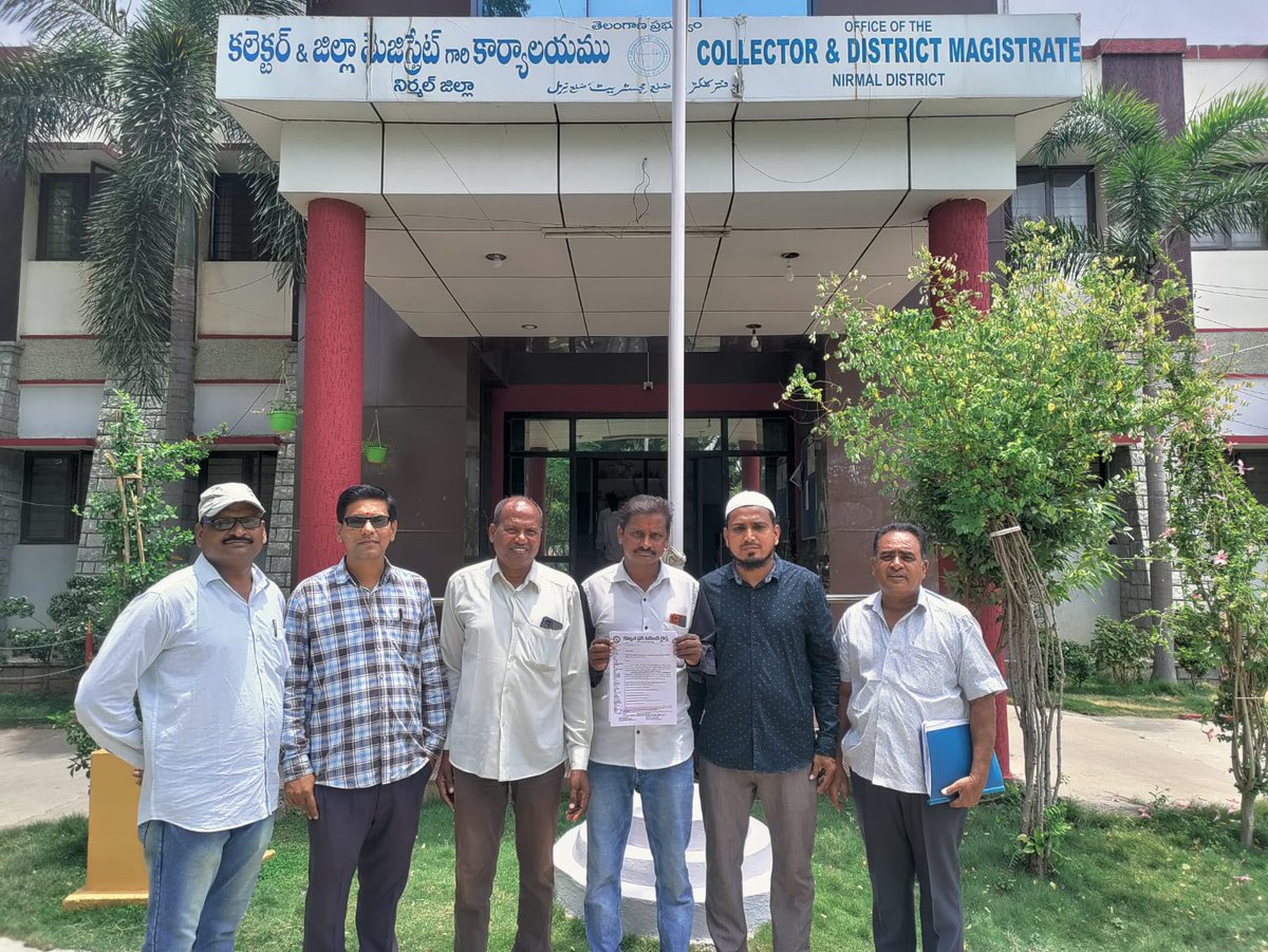 C4CitizenRights's tweet photo. @sgc_rguktb 
@RguktBasar 
@Collector_NML 
@SabithaindraTRS 
@India_NHRC 
Action pointer on Nirmal District Collector as Head of the District 
Request to do the needful
There are 100s of students from each of 33 districts of Telangana State Studying in RGUKT-BASAR!

#BASARA_IIIT https://t.co/qN9AU0HTwG