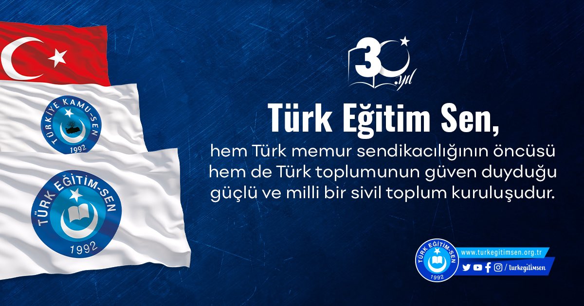 #TürkEğitimSen30Yaşında