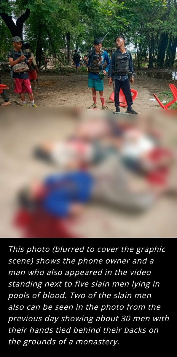 MayWongST's tweet photo. .@ASEANMP's @mpklang also weighed in on @RadioFreeAsia report, telling me that #Myanmar #military "atrocities &amp; the fact that soldiers boast of them are part of a long pattern of abuses that started long before the coup last year.(All pics from RFA) (1/3) #WhatsHappeningInMyanmar https://t.co/HfcckAmjjQ