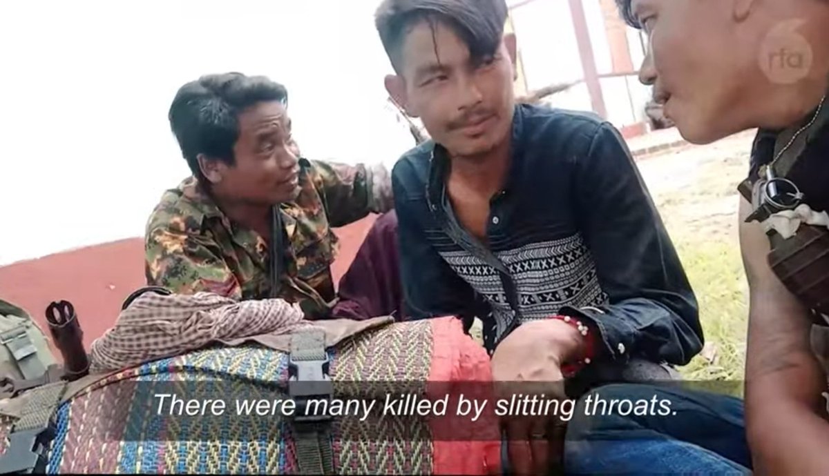 .<a href="/ASEANMP/">APHR</a>'s <a href="/mpklang/">Charles Santiago</a> also weighed in on <a href="/RadioFreeAsia/">Radio Free Asia</a> report, telling me that #Myanmar #military "atrocities &amp; the fact that soldiers boast of them are part of a long pattern of abuses that started long before the coup last year.(All pics from RFA) (1/3) #WhatsHappeningInMyanmar