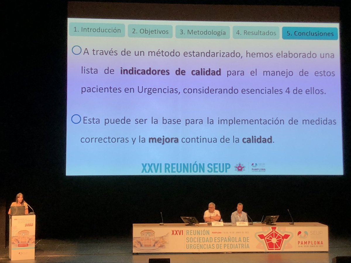 👉 Calidad de la atención proporcionada en Urgencias al lactante menor de 3 meses con fiebre sin focalidad

✍️ Lejarzegi A

🏥 H.U. Cruces, H.U. Río Hortega y H. I.U. Niño Jesús

#CongresoSEUP