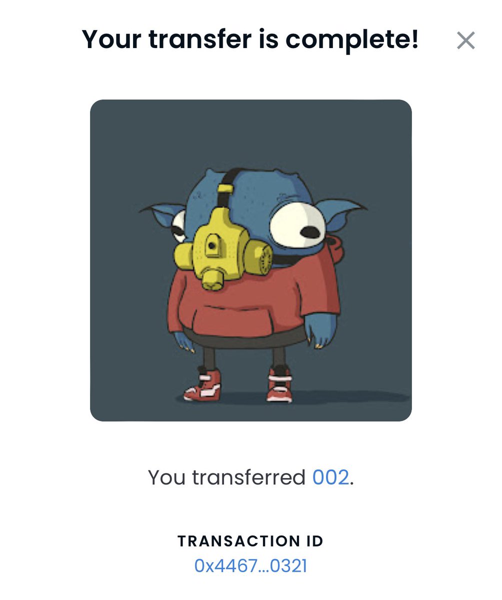 MeetYeti's tweet photo. @nemocityy congrats! I’ve successfully transferred 1 #FreeNFT to you. 1 more #NFTGiveaway to go.

Drop you wallet address on comments to get your #FreeNFT Hurry! 

#NFTdrop #NFTsales #NFTs https://t.co/MGSFatbHF8