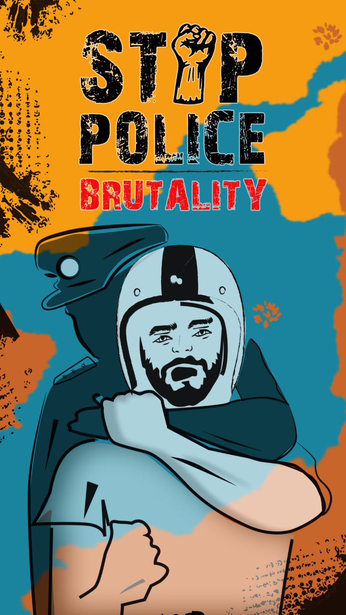 ShafarSham's tweet photo. STOP POLICE BRUTALITY!

#GoHomeGota #lka #EconomicCrisisLK https://t.co/eW6rqizcSP