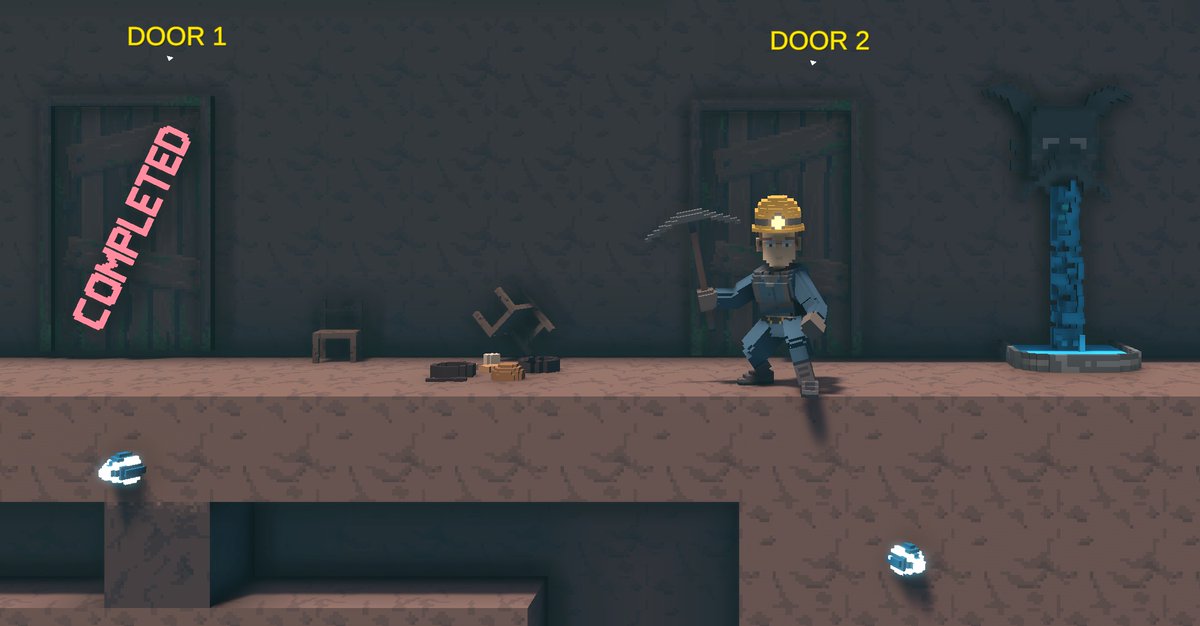 Legend_Miners's tweet photo. For this scheme with the doors we wanted to take a cue from the film "slinding doors". Do you believe it?😂
@borgetsebastien @TheSandboxGame #TheSandbox #TheSandboxGame  #GameMakerFund @TheVisionEx  @GameMakerFund @FuturaMeta  #TSBexperience  #NFT  #IndieDev #GameDesign #GameDev https://t.co/6t0aHDbFZq