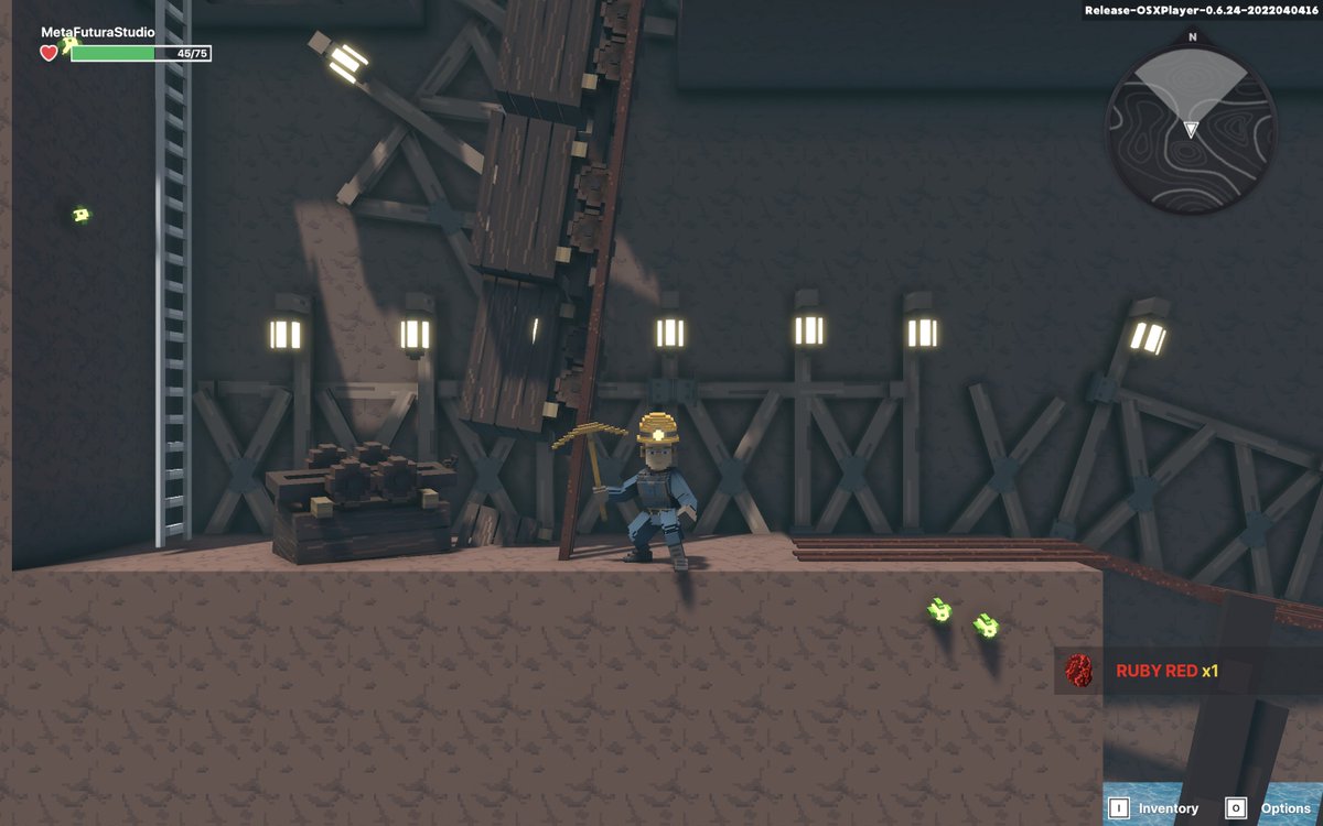 Legend_Miners's tweet photo. This mine seems not to be very safe ... I want to be quick ... a new adventure... 😊

@borgetsebastien @TheSandboxGame @FuturaMeta @TheVisionEx #TheSandbox #TheSandboxGame  #GameMakerFund #GameMakerTSB #TSBexperience  #NFT  #IndieDev #GameDesign #GameDev #UGC #Metaverse https://t.co/jdcO9B2Ydu
