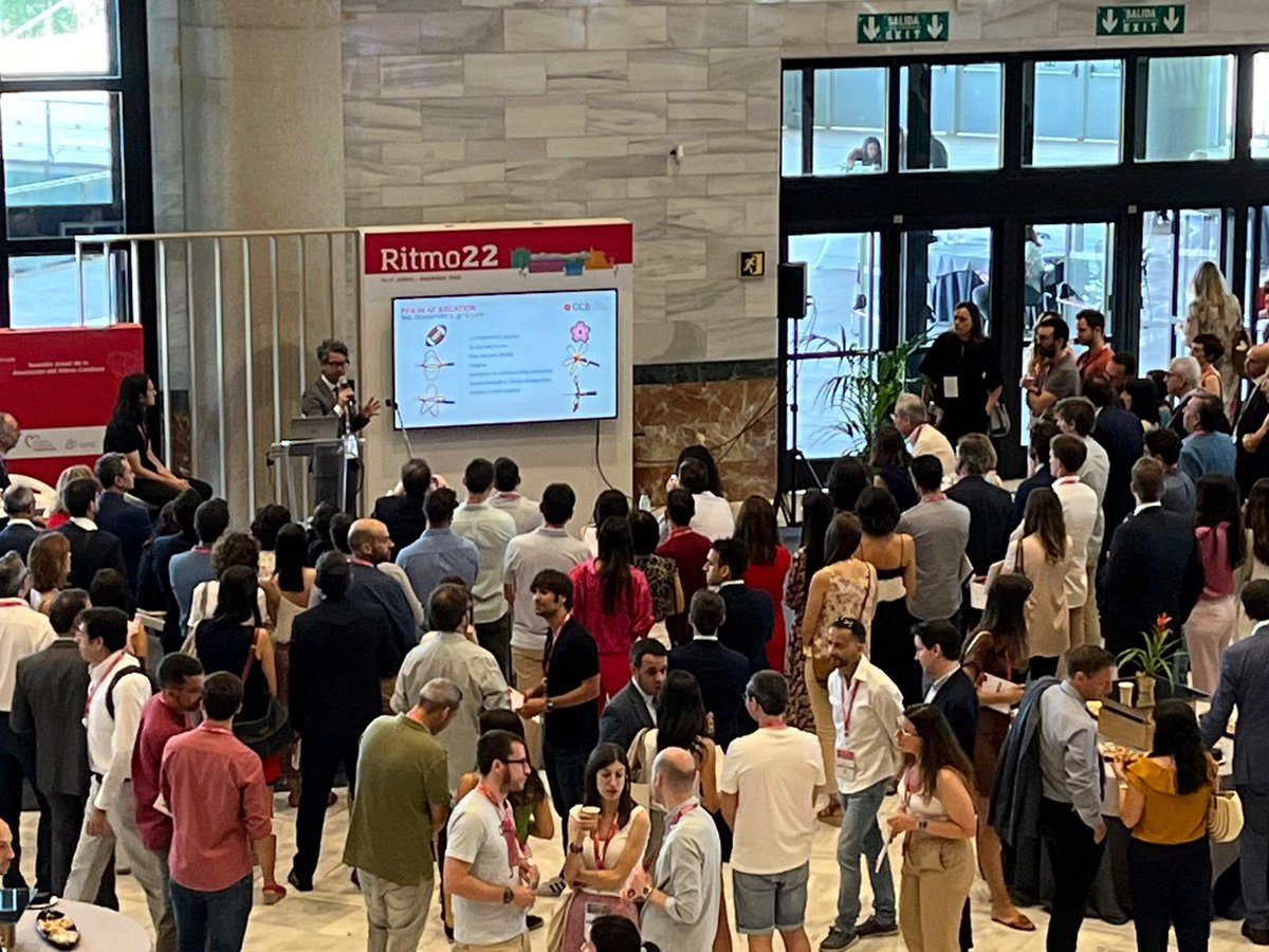 Arritmias_HRC's tweet photo. Farapulse PFA symposium at #Ritmo22 in Granada. Really interesting presentations with Dr García Bolao, Dr Osca and Dr Chun https://t.co/PguHk4cng7