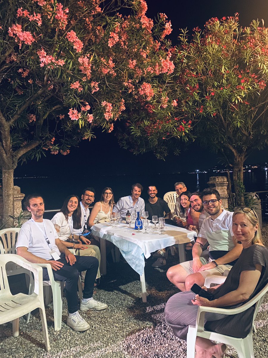 Mara Pulpito (@pulpitomara) on Twitter photo A fantastic dinner in front of Lake Garda with <a href="/GouverneurGroup/">Gouverneur Group</a> and <a href="/GroupMarek/">Marek Group</a> to close this wonderful experience #ISOS2022 in Gargnano. I’m very grateful to professor <a href="/Capriati_V/">Vito Capriati</a> and my research group <a href="/409Lab/">Capriati_Lab409</a> to give me this opportunity.
#Chemistry #OrganicChemistry 🧪 A fantastic dinner in front of Lake Garda with <a href="/GouverneurGroup/">Gouverneur Group</a> and <a href="/GroupMarek/">Marek Group</a> to close this wonderful experience #ISOS2022 in Gargnano. I’m very grateful to professor <a href="/Capriati_V/">Vito Capriati</a> and my research group <a href="/409Lab/">Capriati_Lab409</a> to give me this opportunity.
#Chemistry #OrganicChemistry 🧪