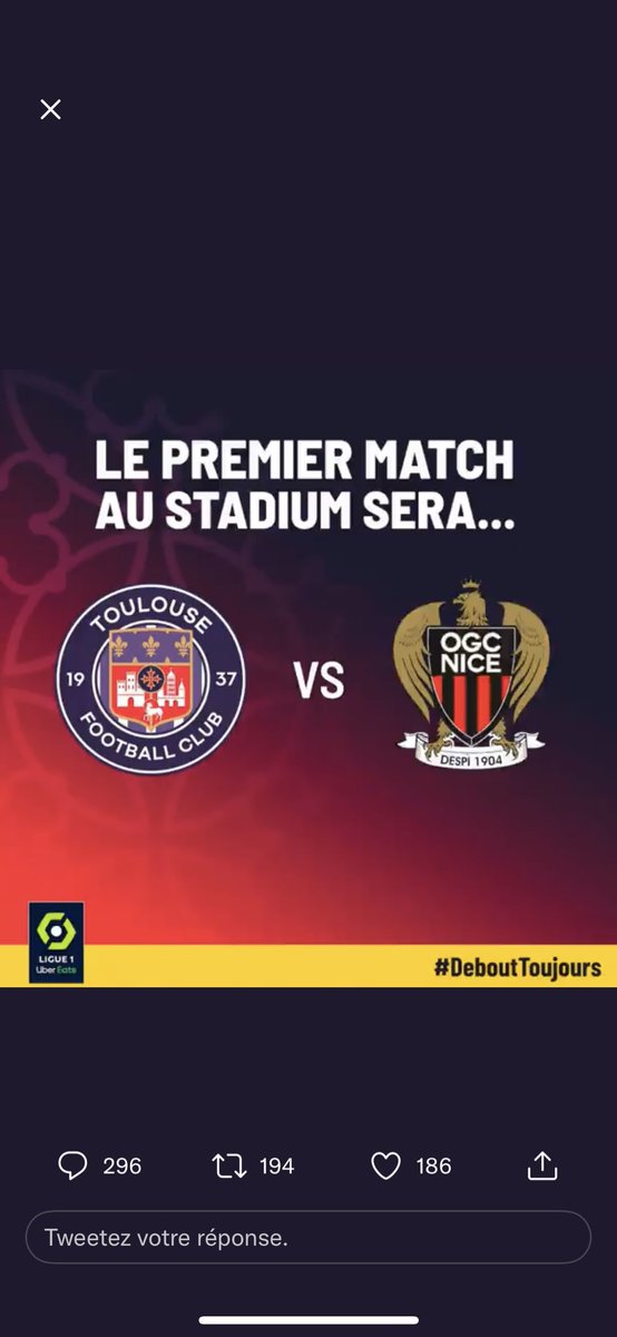 Bidume's tweet photo. @ToulouseFC @Ligue1UberEats https://t.co/Gxdio1xmFS