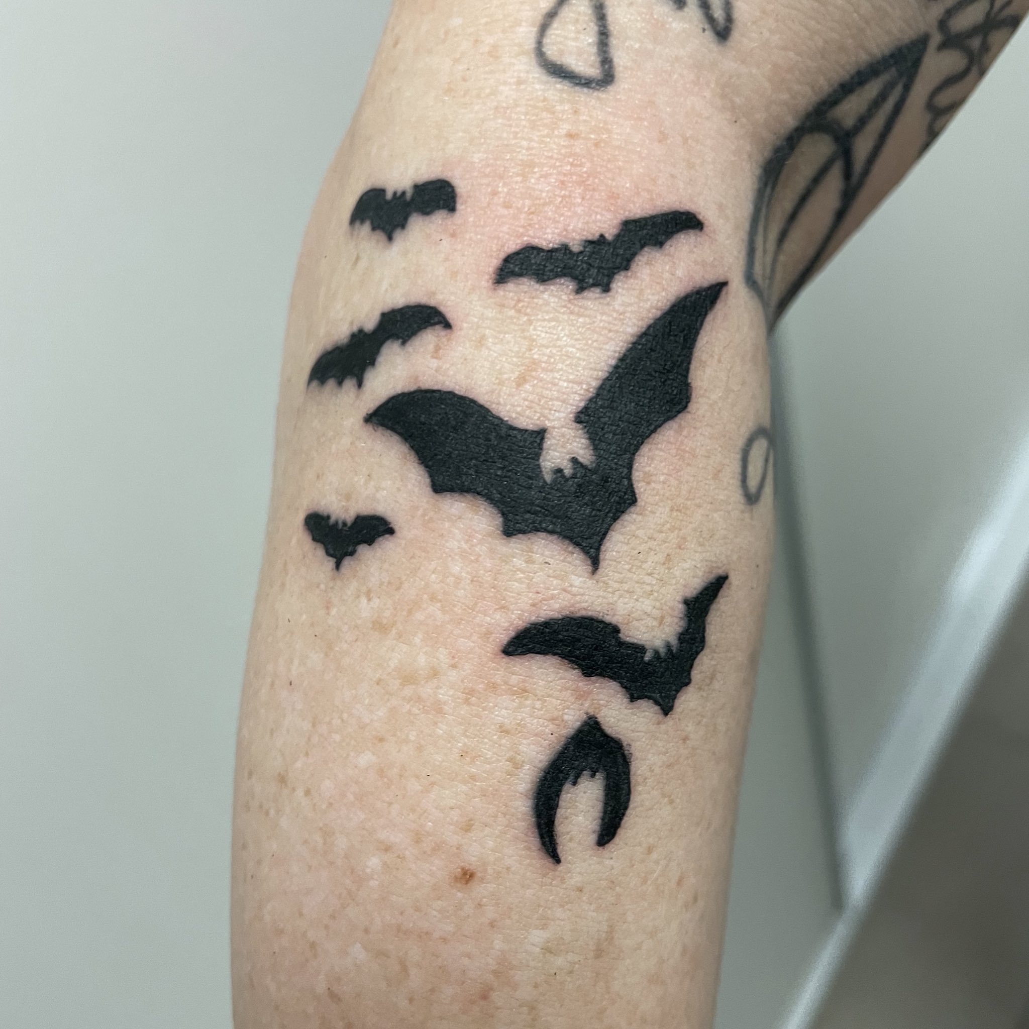 I turned Eddies bat tattoo into Embroidered patches  rEddiemunson