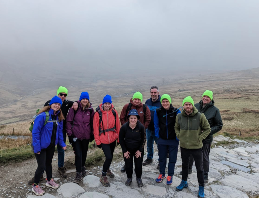 MBcareers's tweet photo. Times hike this 🗻
We wanted to share our group of retail business managers from Premium Country Pubs that completed a 1085 metre hike up Snowdon👏 

The team were raising money for the Disasters Emergency Committee and surpassed their target of £1500! Well done to all involved😊 https://t.co/sg3R4Cyjp0