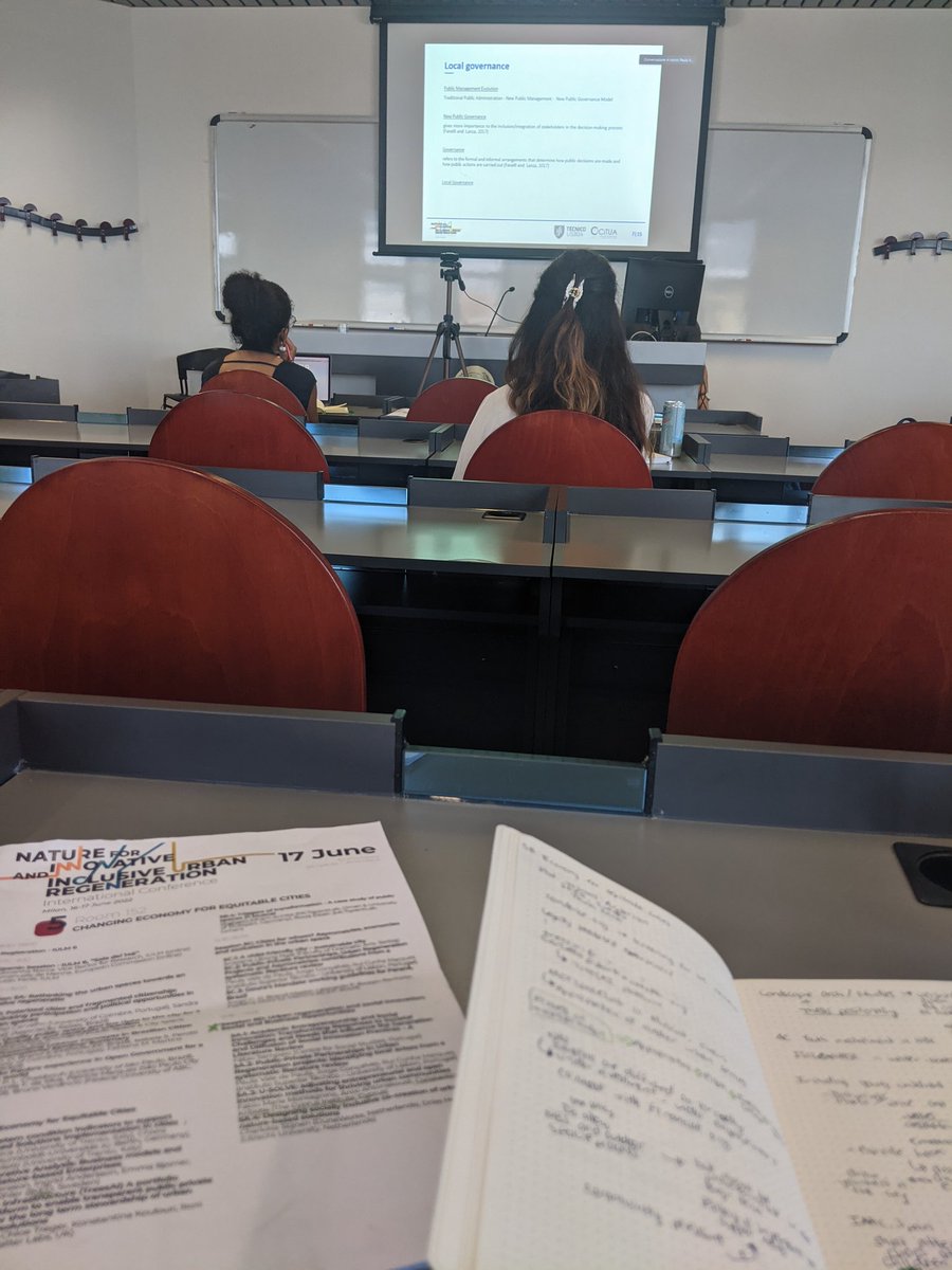 The past couple of days we explored processes of #Transformation for #UrbanRegeneration, and #NBS play a crucial part! 🏘️🌳🕊️

<a href="/URBi_NAT/">URBiNAT 🍃</a> 
<a href="/H2020Projects/">Horizon2020Projects</a>
#GreenInfrastructure #Cities