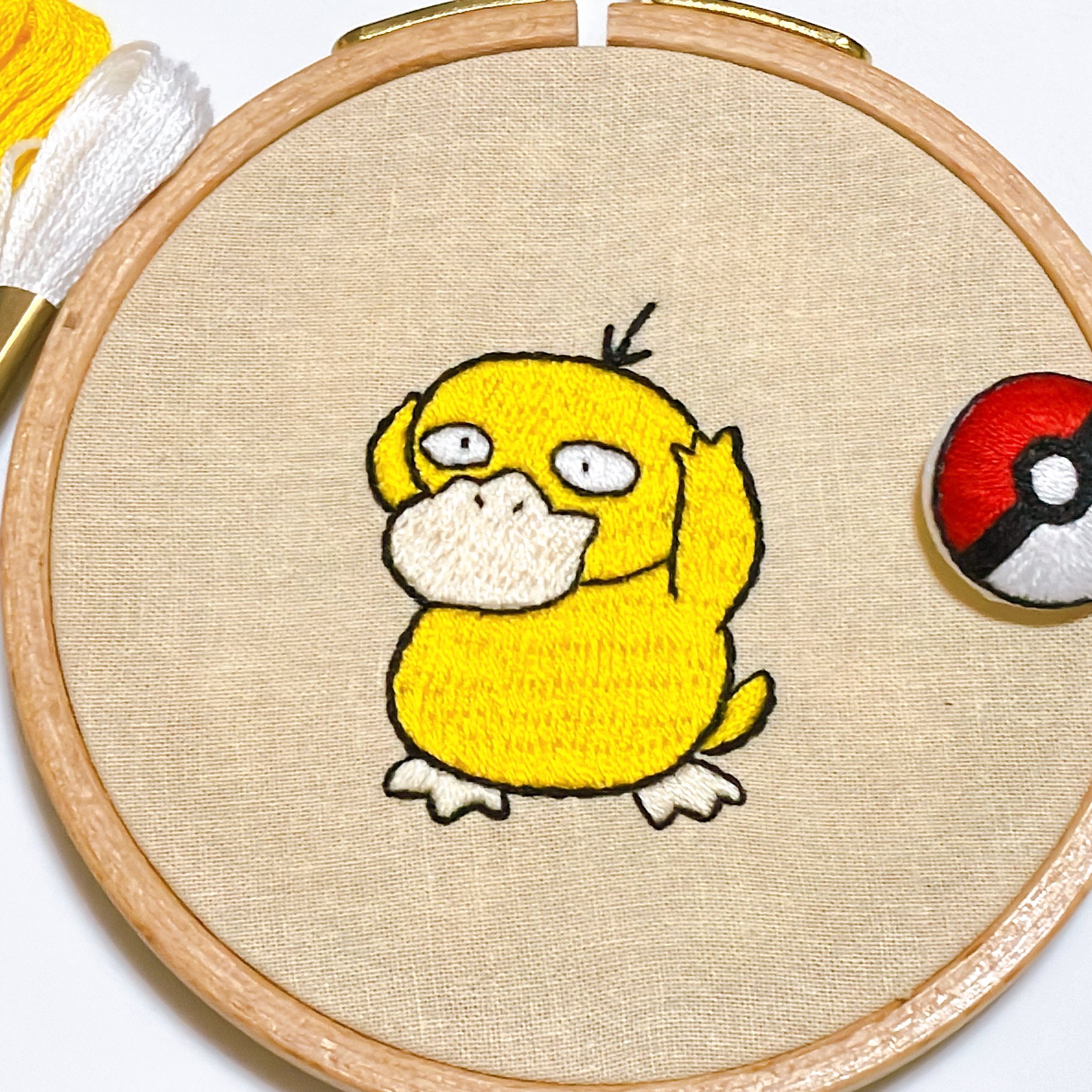 Miku キャラクター刺繍 コダックを刺繍しました T Co Lecedblq85 ポケモン Pokemon 刺繍 キャラクター刺繍 コダック Pokemon T Co 8ft5w6s0ki Twitter