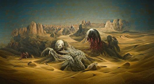 After a loooooong break, back to some digital creating.

#digitalartwork #HorrorArt #surreal #Wasteland