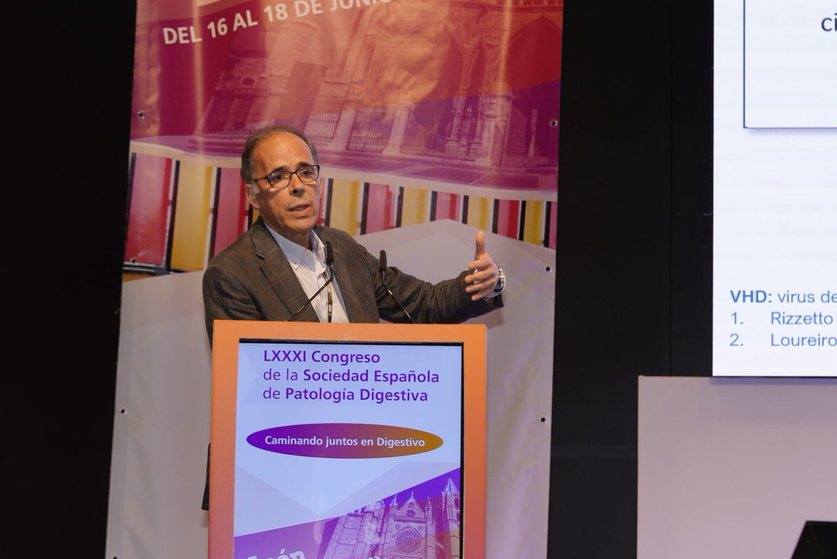 🔛 El Dr. Manuel Rodríguez, del <a href="/HUCA_Asturias/">@HUCA</a>,
 nos presenta: "#HepatitisD, la gran desconocida"

🗣️ En todos los pacientes con infección crónica por VHB debe realizarse al menos una vez en la vida la determinación de anti-HD

#CongresoSEPD22 #LiverTwitter