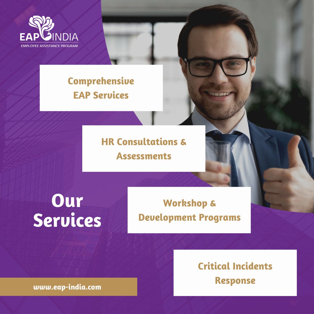 EAP_India's tweet photo. EAP-India is an educated conjunction of artificial intelligence and human counselling to employees using evidence based interventions impacting employee morale, retention, and overall productivity.

#EmployersWhoCare
#MentalHealth #MentalWellbeing #Services #Wellness #Support https://t.co/gtlLBixmBK