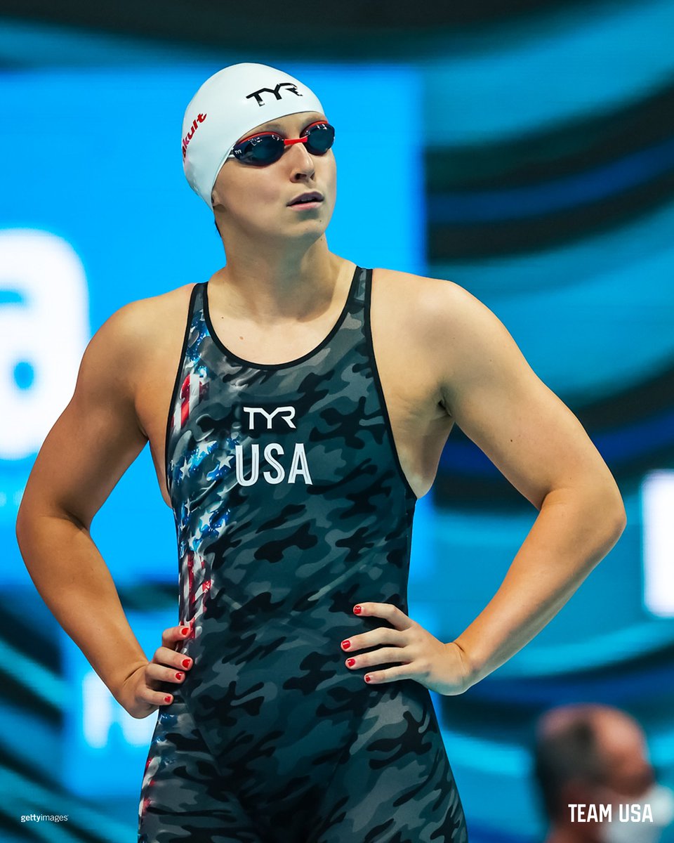 TeamUSA's tweet photo. It's go time. 🇺🇸

📺: Olympic Channel, @peacockTV 

#FINABudapest2022 https://t.co/Lq8mGya8s9