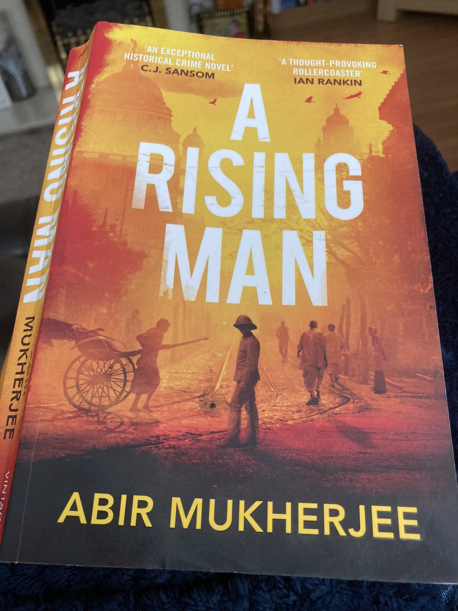 ByClaireWilson's tweet photo. Very late to the party, but just finished @radiomukhers #arisingman - now very close to breaking my book-buying ban… #anecessaryevil 😏 📚 https://t.co/n8T25cgBsF