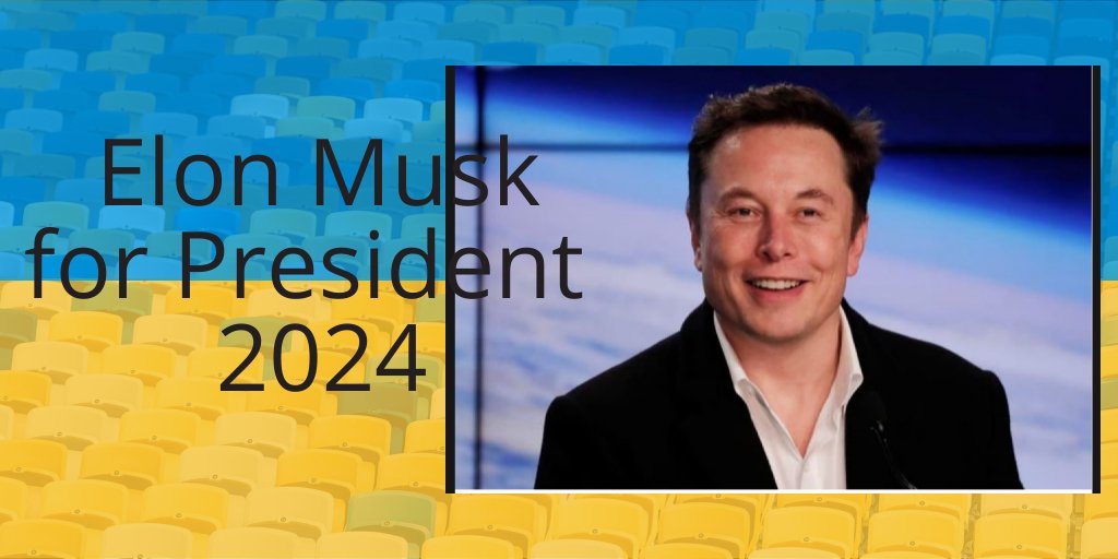 KyllanBbtg's tweet photo. @elonmusk run for president!!! Run as independent! You would make a great Postas!!! https://t.co/0SlBZdn9v5