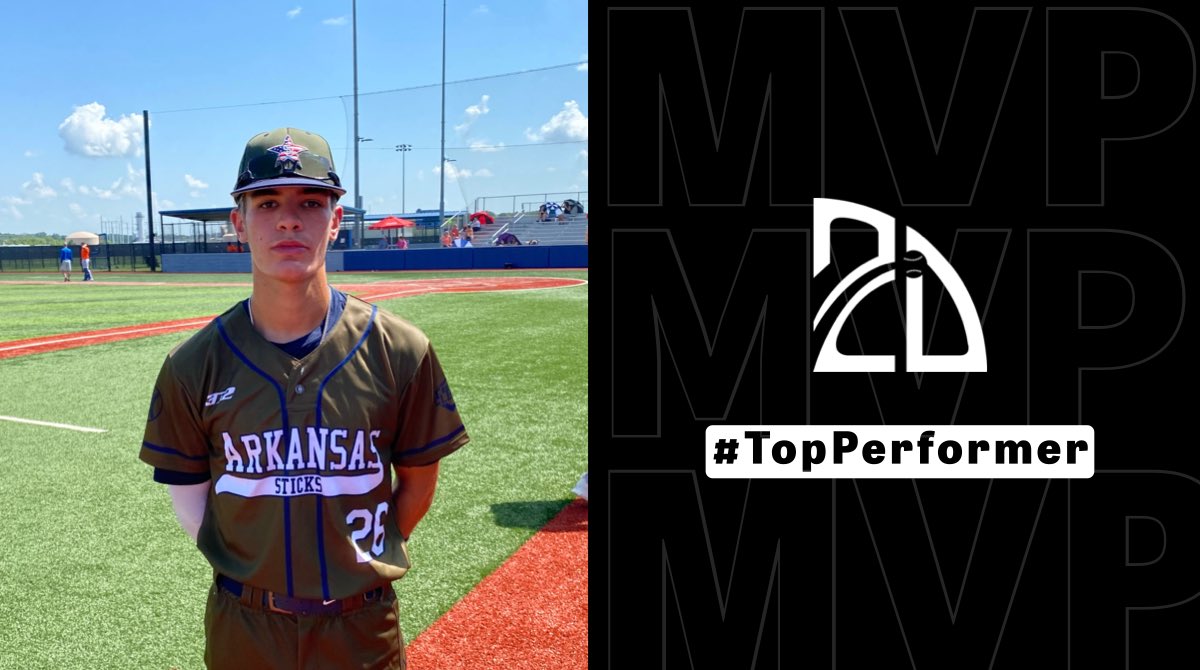 ⭐️ #TopPerformer ⭐️

Gabe Reed: 2-3 (2 3B), 3RBI

Summer team: <a href="/AR_Sticks/">Sticks Baseball</a> 18u
#I20Champ @2DsportsLA