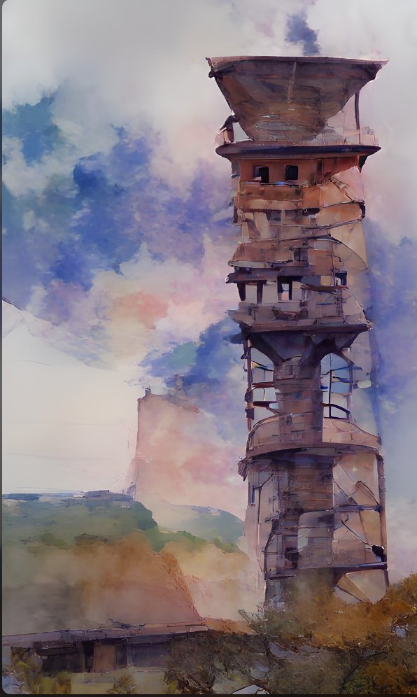 Game_Pug141's tweet photo. @HowRidiculous abstract fan art I made of the tower https://t.co/fQ0tbCjzuR