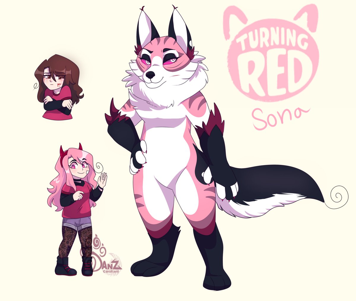Dakufantaji's tweet photo. En su momento me hice mi Turning redsona.
#Redsona #TurningRed #Turningsona https://t.co/HhC0mo1vCu