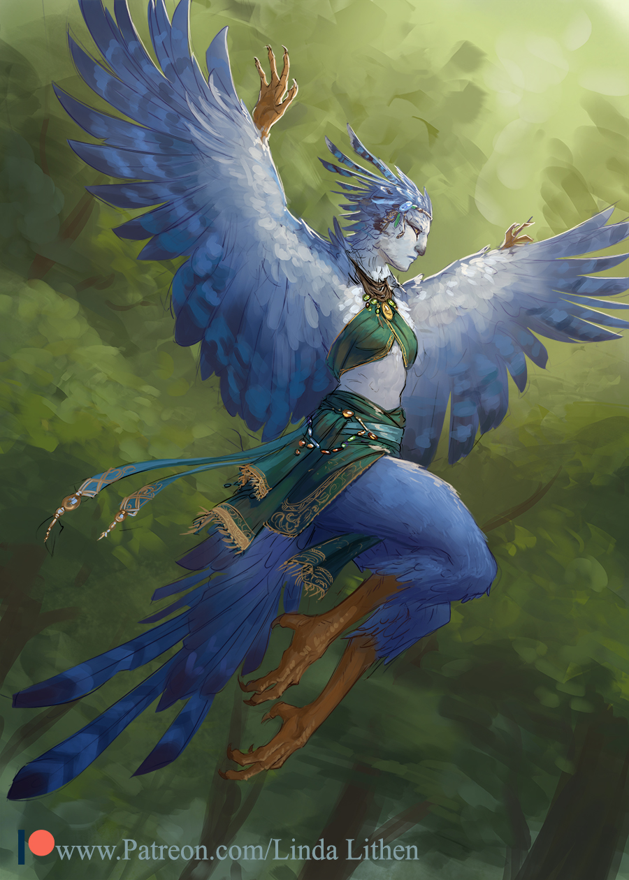 Linda Lithén on X: The prompt Nature demi-deity won this weeks sketch  poll :D t.cooMDhsK89Tw  X