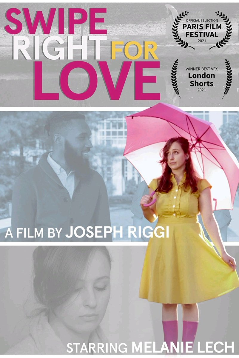 Remember to check out my short #film SWIPE RIGHT FOR LOVE today on #YouTube