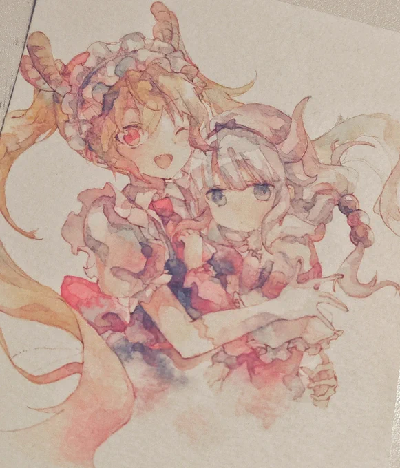 リクエストのイラストです 