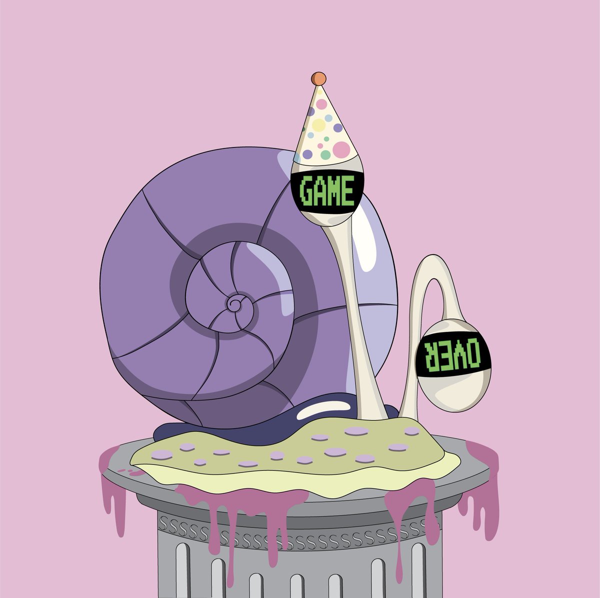 When in doubt, bear it out. Don’t worry snails, we’re still here and working on the final details to get ready for the mint this summer! Stay tuned 🐌 🐌 $SCRT #secretNFTs <a href="/SecretNetwork/">Secret Network</a>