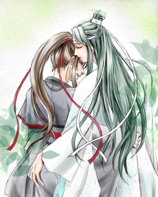 内緒話
#魔道祖師 #mdzs
#忘羨 #一日一忘羨 