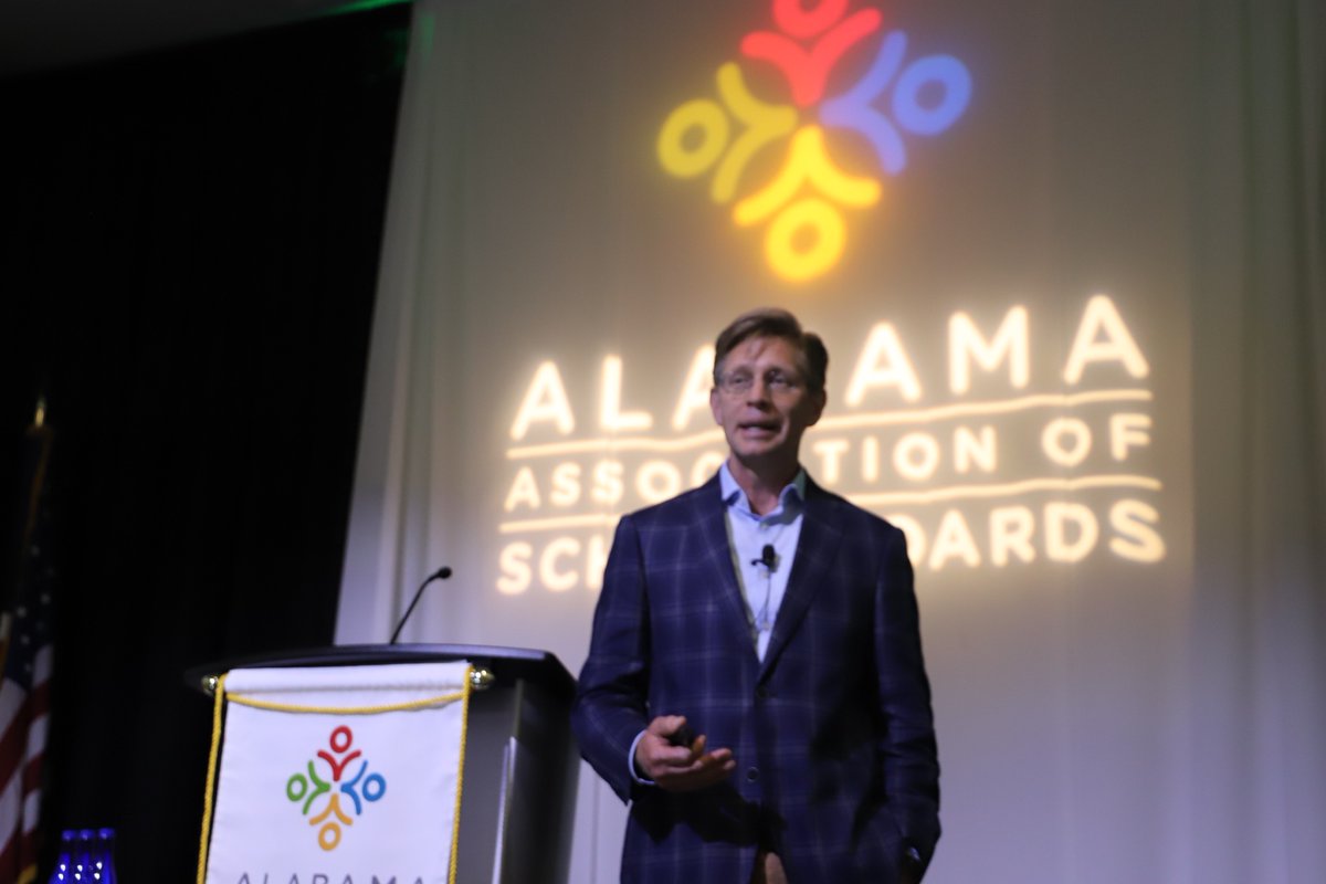 AlaSchoolBoards's tweet photo. Thank you @egmackey for an informative statewide education update during this morning’s general session! #AASBSummerConference https://t.co/VopVLn4xdG
