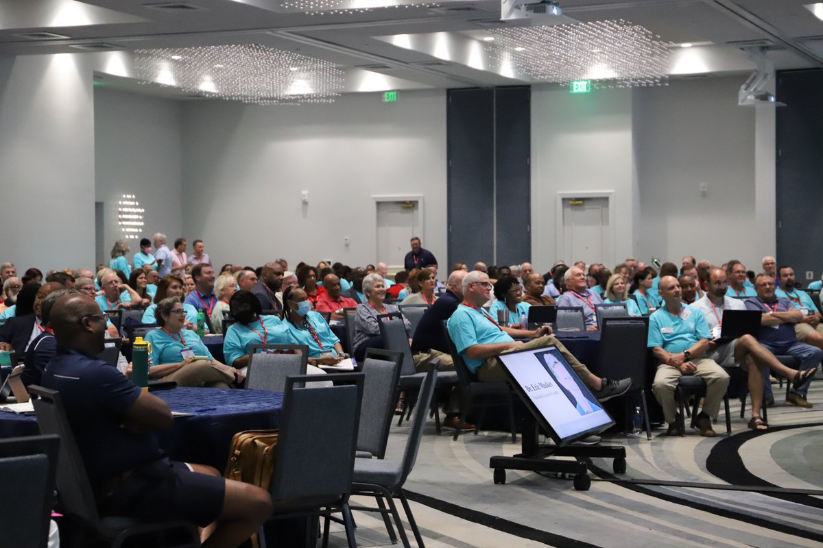 AlaSchoolBoards's tweet photo. Thank you @egmackey for an informative statewide education update during this morning’s general session! #AASBSummerConference https://t.co/VopVLn4xdG