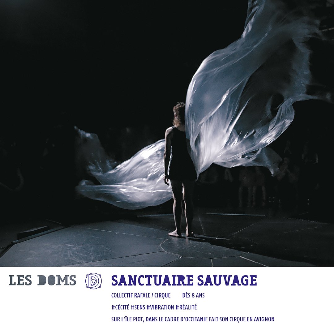 SANCTUAIRE SAUVAGE 🍃
·
16h10 I 60min 
9 > 21 juillet 
·
Ici les corps de circassiens créent un univers acoustique éveillant l’imaginaire des spectateurs. Une expérience sensorielle qui amène ailleurs…
· 
Pour réserver lien dans la bio 👆🏼 

#LESDOMS22 #OFF22