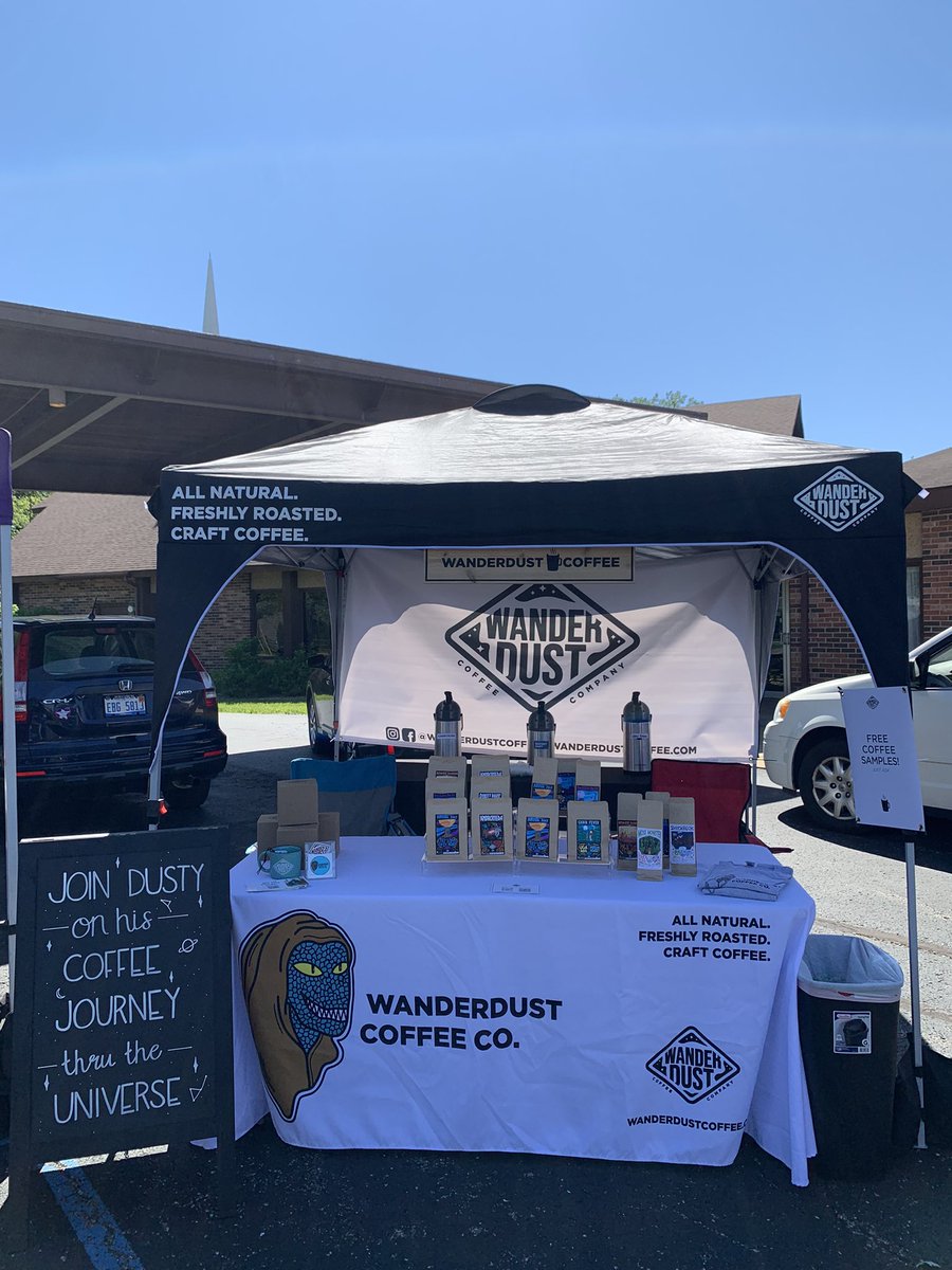 wanderdustco's tweet photo. Come grab your father some coffee for Father’s Day at the Bedford Farmers market! We are here until 1pm. https://t.co/0uAeQL9ixG