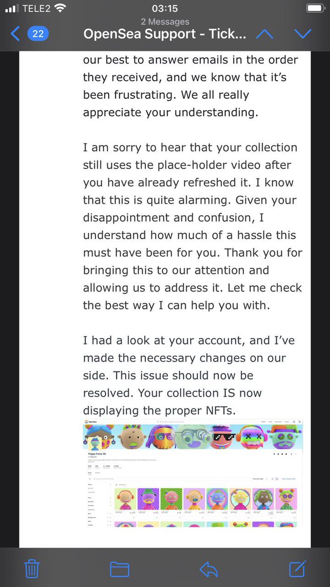 trippyfrensnft's tweet photo. @AstroCron @Bagholderzwtf It was fixed yesterday https://t.co/Z8GIaWnv87