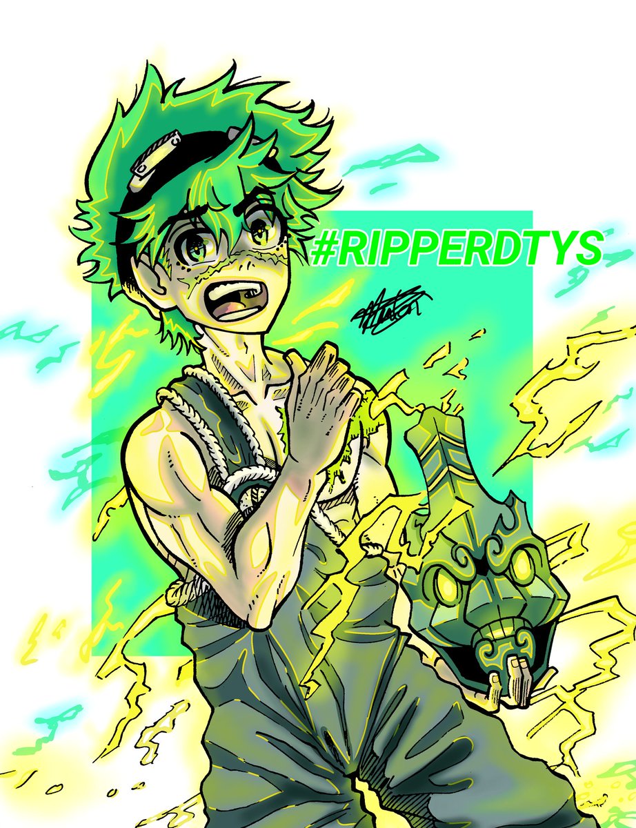 Ugustart's tweet photo. IS RIPPER TIME
#RIPPERDTYS
Mi entrada al DTYS de @Jero_CJD 
Este el tipo que tuvo el 2do lugar en el 100 Tzuka Award 🔥 y uno de mis artistas no japoneses favoritos
RESPECT✊ https://t.co/3DMgr7TfDW