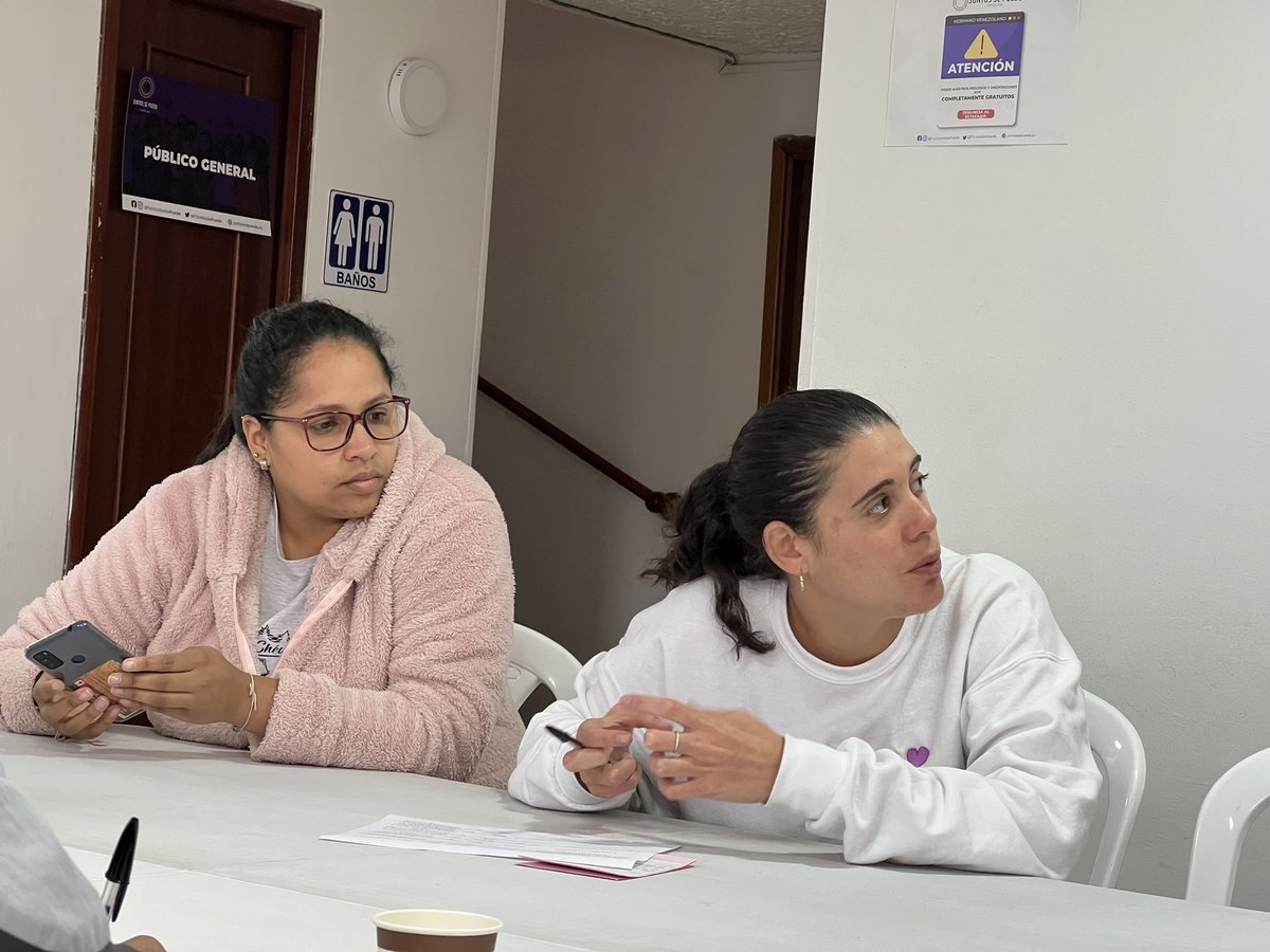 fjuntossepuede's tweet photo. #AHORA | Desde nuestra sede, las diferentes ONG’s venezolanas en Colombia conversan las diferentes brechas que impiden la integración de los venezolanos con PPT.
#ProyectoIntegrate @USAID_Colombia https://t.co/Zld3XxZcAd