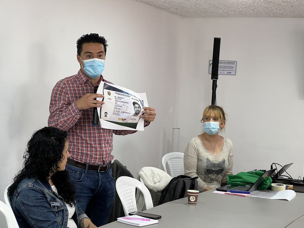 fjuntossepuede's tweet photo. #AHORA | Desde nuestra sede, las diferentes ONG’s venezolanas en Colombia conversan las diferentes brechas que impiden la integración de los venezolanos con PPT.
#ProyectoIntegrate @USAID_Colombia https://t.co/Zld3XxZcAd