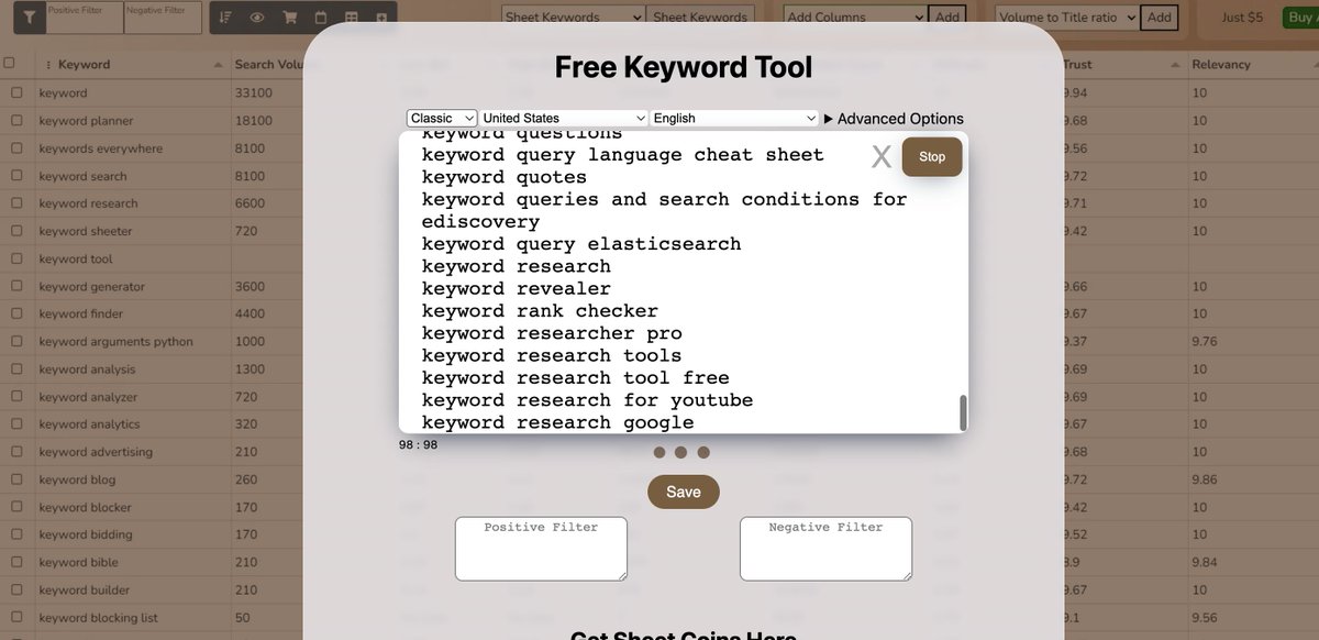 HasanYasarSEO's tweet photo. A tool that I love both itself and its name; "Keyword Sheeter"

https://t.co/zEOT9qqax5

When you type any word, it finds and brings up other words that it has been used for. It is especially helpful when doing word research.

#seo #DigitalMarketing #keyword https://t.co/X8G4dVYj9n