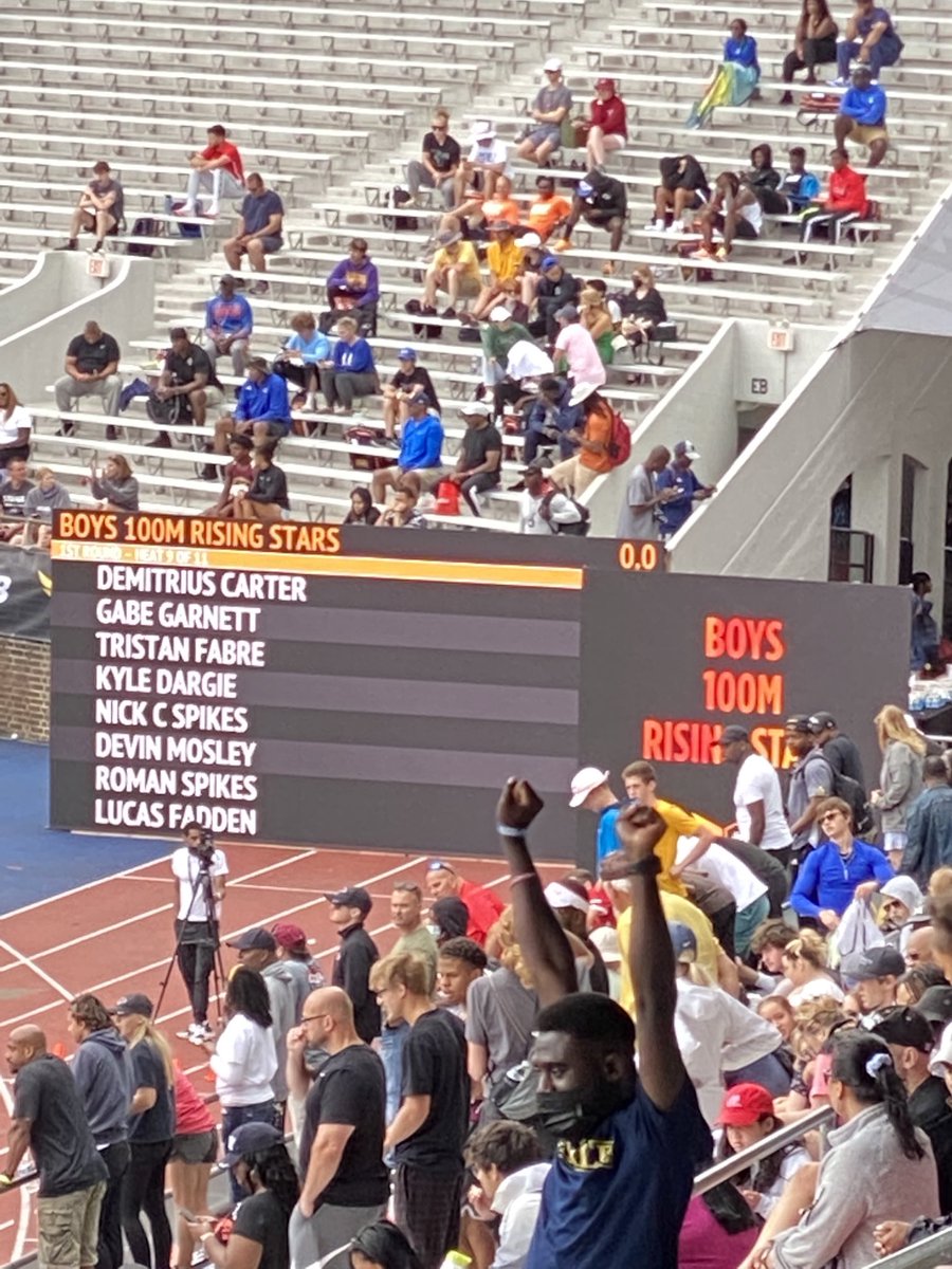 JLHSTrack's tweet photo. Gabe Garnett has one of the best improvements over the course of a season I have ever coached. From 11.8 to nationals!!! ⁦@jlawadvocate⁩ ⁦@JLHSAthletics⁩ https://t.co/NKMOFq3WRQ