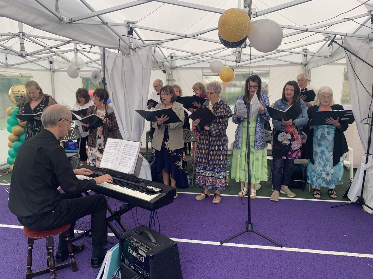 IanCheeseman's tweet photo. Just popped down to @AlkyTennis - it’s their 100th birthday - we’ll done! 🎂 https://t.co/rGoQuLzer4