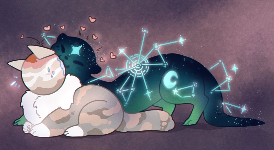 Déso <a href="/PlutonALaRue/">Pluton</a> , Coco s’est pris d’affection pour ton chat rond , mais ça va, il fait que lui baver dessus 👀💦💦💦
#Universona