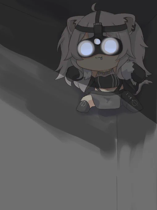 ししろんいないなぁって思って…た、ら…
 #ししらーと 