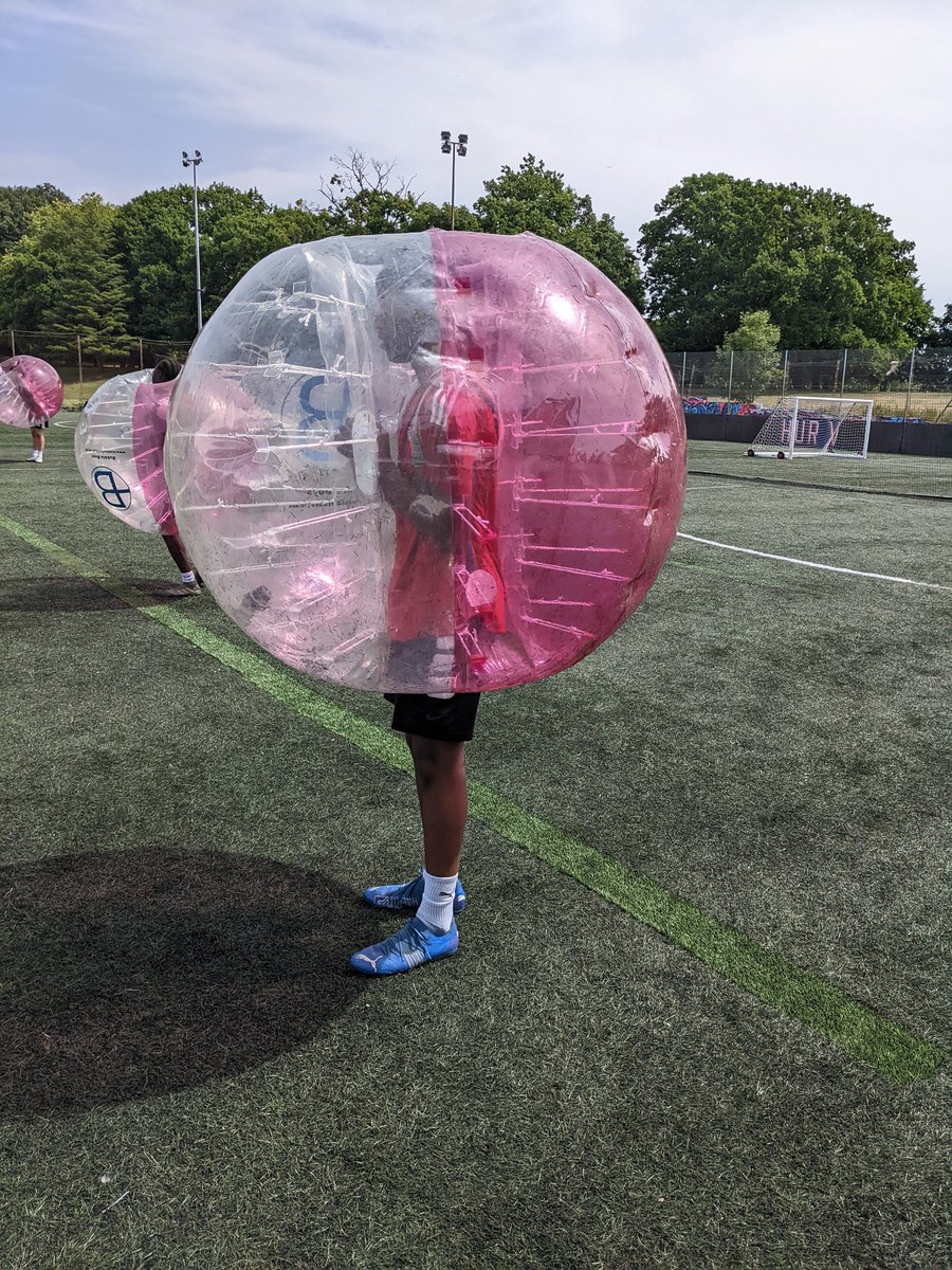 N_GMedia's tweet photo. We had our zorb ball day yesterday @NextGenProFA &amp; even in the extreme heat, we all had a great time. Student athlete Hakeem retained his "Last man standing" title for the 2nd year running, fighting off every single challenger. @adidasfootball @veo @Gatorade @StanmoreCollege https://t.co/9RscMBj4U0