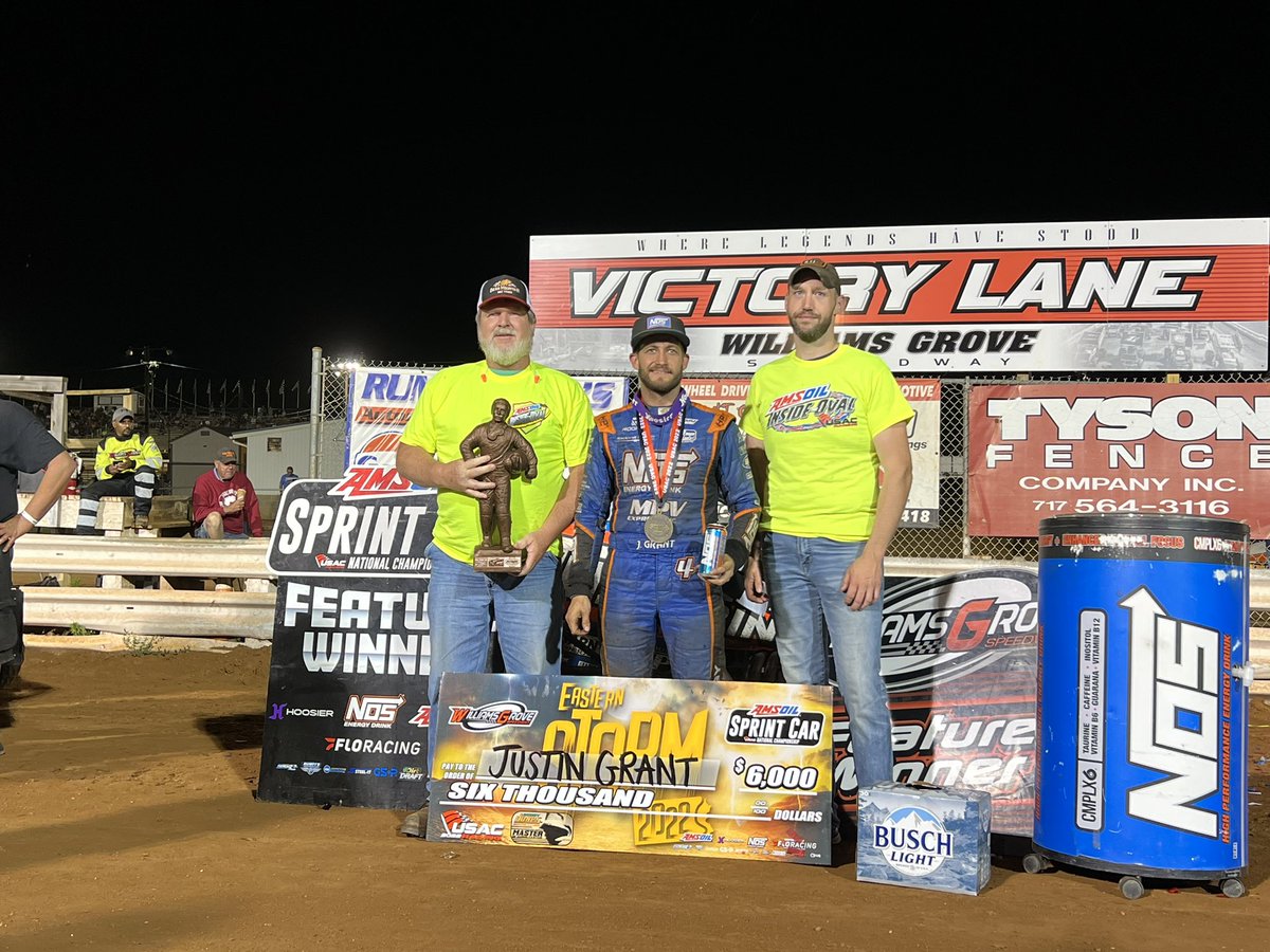 UltraShieldRace's tweet photo. Congrats to @JustinGrant40 and everyone at @TOPPMotorsports on their win at @WilliamsGrove last night. #UltraShield https://t.co/yT7HGnyHQA