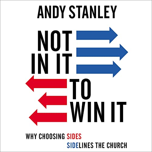 f3backup's tweet photo. Listening to "Not In It To Win It" by @AndyStanley .  @f3read  Is taking sides politically for Christians and then demonizing the other "Side", Christian? https://t.co/mdTQ6lAYby