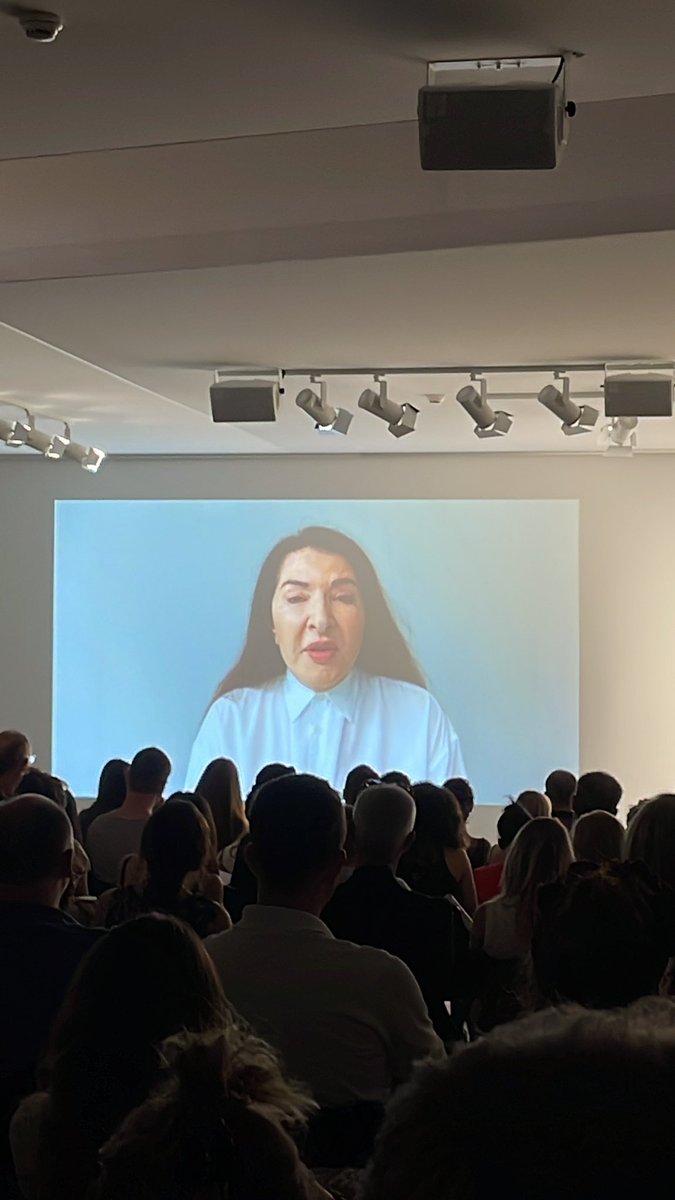 Marina Abramovic at <a href="/tezos/">Tezos</a> talk says that web3 artists are the new misunderstood risk-takers and original thinkers in Art, bringing new ideas to society despite the risk of being ridiculed. She says it was the same for performance artists in the 70s.