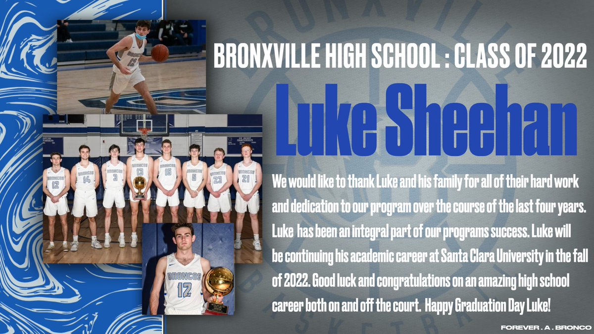 Happy Graduation Day to you Luke! Thank you for your hard work and congratulations for all your success on and off the court! @lukesheehan13 #foreverabronco #buckythebronco
